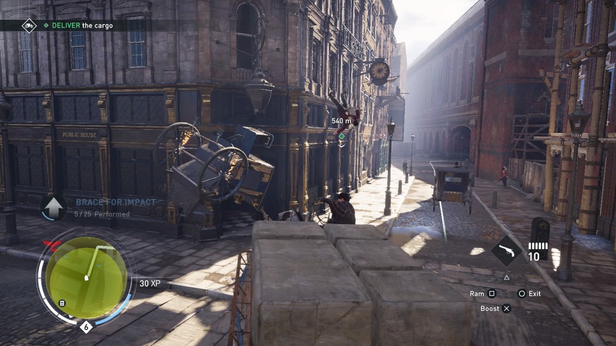 
Assassin's Creed: Syndicate (Limited Edition) | PlayStation 4 | gameplay screenshot | Data by MobyGames.com