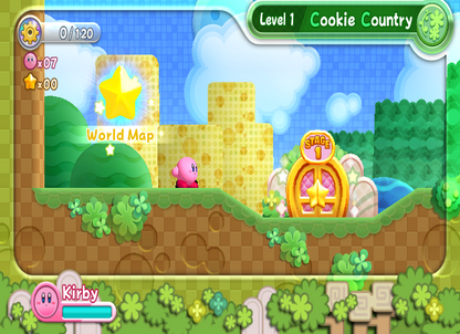 Kirby's Return to Dream Land | Wii | gameplay screenshot | region=North America | source-country= | zypher-v2 | moby-de8f5d56d340 | Data by MobyGames.com