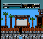 
The Karate Kid | NES | gameplay screenshot | Data by MobyGames.com
