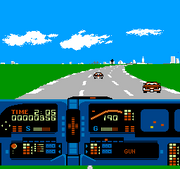 
Knight Rider | NES | gameplay screenshot | Data by MobyGames.com