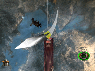 
MDK | PlayStation | gameplay screenshot | Region: North America | source-country= | Data by MobyGames.com