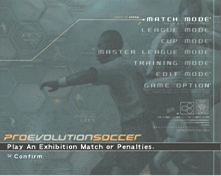 
World Soccer: Winning Eleven 7 International | PlayStation 2 | gameplay screenshot | Region: Japan | source-country= | Data by MobyGames.com