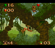 
Disney's The Jungle Book | SNES | gameplay screenshot | Data by MobyGames.com