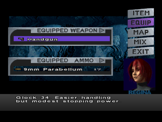 Dino Crisis | PlayStation | gameplay screenshot | region=North America | source-country= | zypher-v2 | moby-f166bfcb527f | Data by MobyGames.com