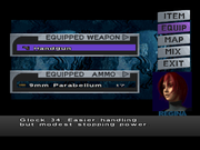 Dino Crisis | PlayStation | gameplay screenshot | region=North America | source-country= | zypher-v2 | moby-f166bfcb527f | Data by MobyGames.com