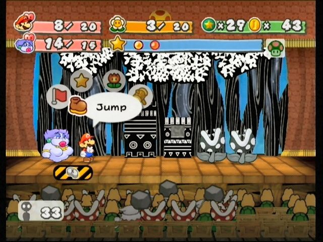 
Paper Mario: The Thousand-Year Door | GameCube | gameplay screenshot | Data by MobyGames.com
