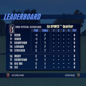 
Tiger Woods PGA Tour 2003 | PlayStation 2 | gameplay screenshot | Data by MobyGames.com