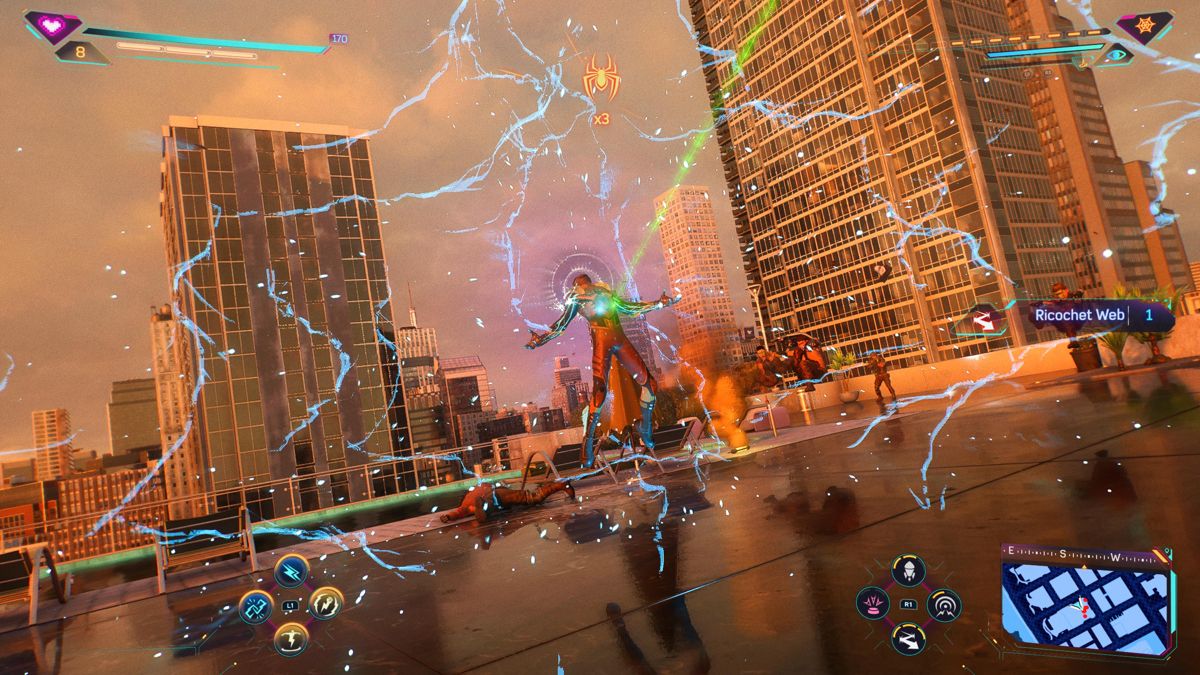 
Marvel Spider-Man 2 | PlayStation 5 | gameplay screenshot | Region: North America | source-country= | Data by MobyGames.com