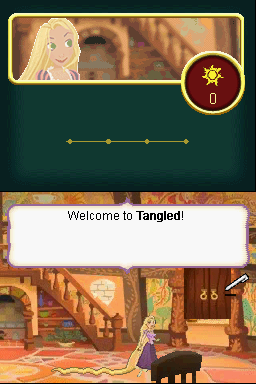 
Disney Tangled | Nintendo DS | gameplay screenshot | Data by MobyGames.com