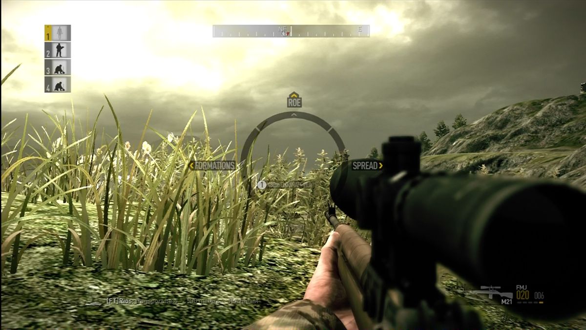 
Operation Flashpoint: Dragon Rising | Xbox 360 | gameplay screenshot | Data by MobyGames.com