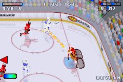 
NHL Hitz 20-03 | Game Boy Advance | gameplay screenshot | Data by MobyGames.com