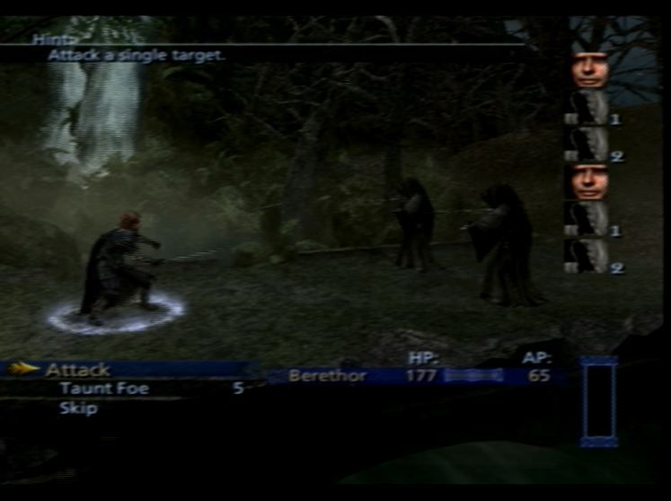 
The Lord of the Rings: The Third Age | PlayStation 2 | gameplay screenshot | Data by MobyGames.com