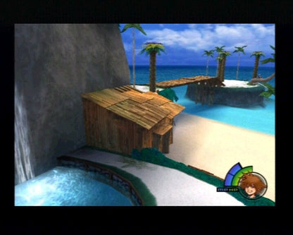 Kingdom Hearts | PlayStation 2 | gameplay screenshot | region=North America | source-country= | zypher-v2 | moby-f0cca2ad92b7 | Data by MobyGames.com