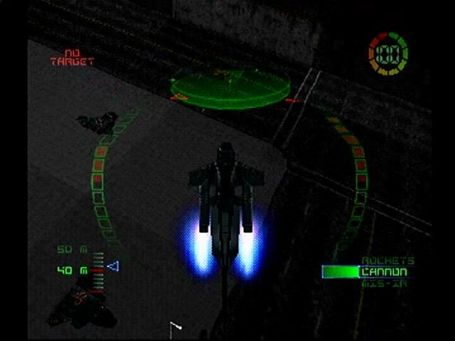 G-Police | PlayStation | gameplay screenshot | Region: North America | source-country= | Data by MobyGames.com