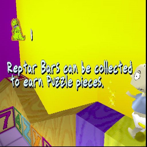
Rugrats: Search for Reptar | PlayStation | gameplay screenshot | Region: North America | source-country= | Data by MobyGames.com
