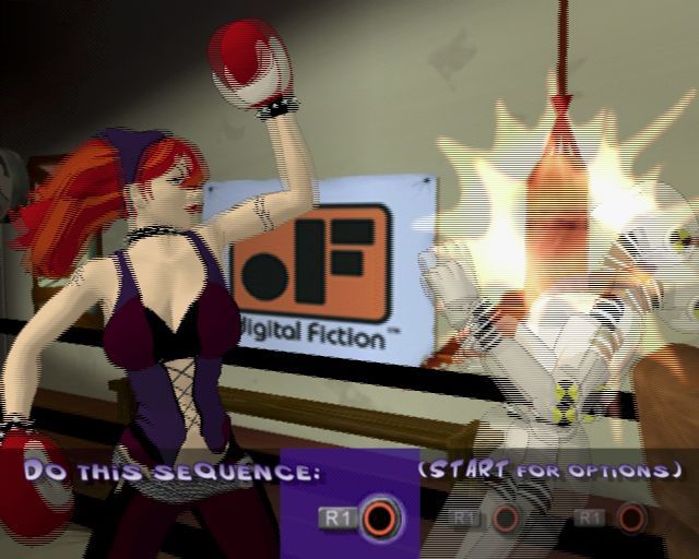 Black & Bruised | PlayStation 2 | gameplay screenshot | Data by MobyGames.com