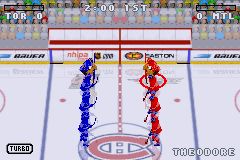 
NHL Hitz 20-03 | Game Boy Advance | gameplay screenshot | Data by MobyGames.com