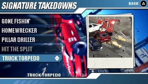 
Burnout: Legends | PSP | gameplay screenshot | Data by MobyGames.com