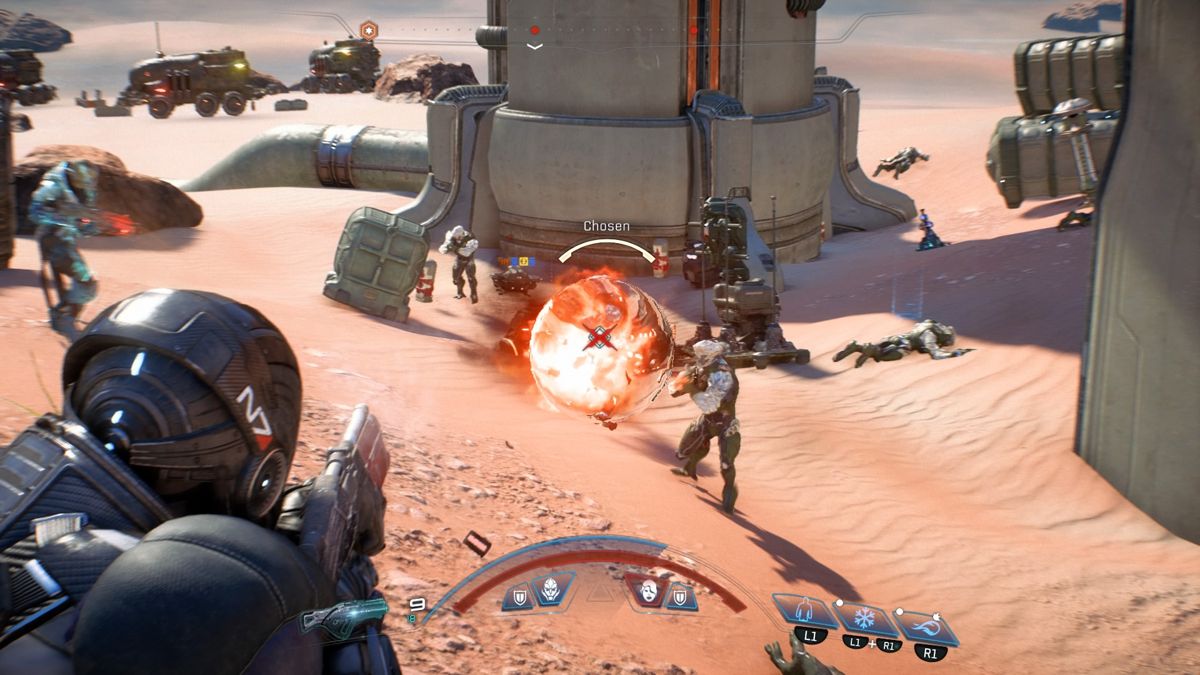 Mass Effect: Andromeda | PlayStation 4 | gameplay screenshot | Data by MobyGames.com