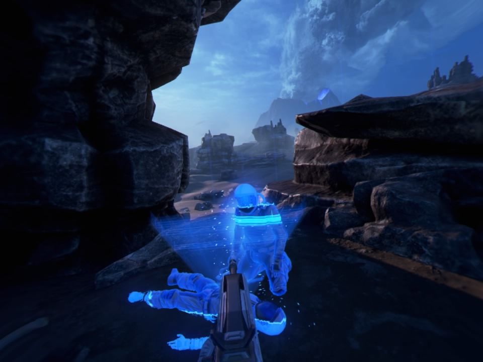
Farpoint | PlayStation 4 | gameplay screenshot | Data by MobyGames.com