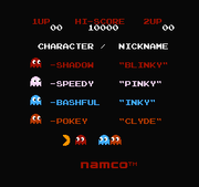 
Pac-Man | NES | gameplay screenshot | Data by MobyGames.com