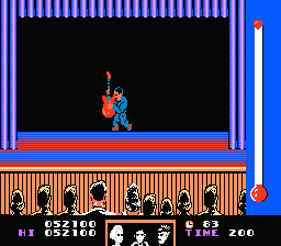 
Back to the Future | NES | gameplay screenshot | Data by MobyGames.com