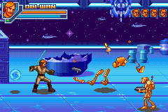 Star Wars: Episode III - Revenge of the Sith | Game Boy Advance | gameplay screenshot | region=North America | source-country= | zypher-v2 | moby-d882d7acb5ec | Data by MobyGames.com