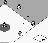 Bases Loaded | Game Boy | gameplay screenshot | region=North America | source-country= | zypher-v2 | moby-a5df282db363 | Data by MobyGames.com