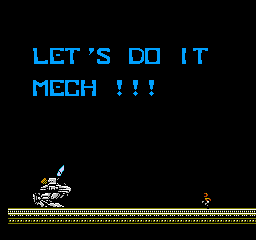 
MetalMech: Man & Machine | NES | gameplay screenshot | Data by MobyGames.com