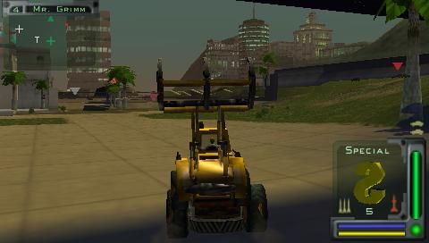 Twisted Metal: Head-On | PSP | gameplay screenshot | region=North America | source-country= | zypher-v2 | moby-85dda08bbe4f | Data by MobyGames.com