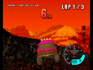 TNN Motor Sports Hardcore 4x4 | PlayStation | gameplay screenshot | region=North America | source-country= | zypher-v2 | moby-4457e3f0213b | Data by MobyGames.com