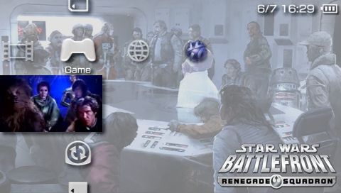 
Star Wars: Battlefront - Renegade Squadron | PSP | gameplay screenshot | Data by MobyGames.com