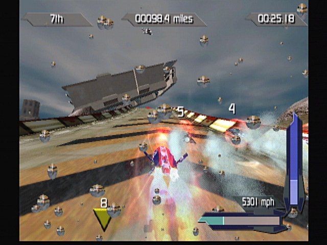 
HSX: HyperSonic.Xtreme | PlayStation 2 | gameplay screenshot | Data by MobyGames.com