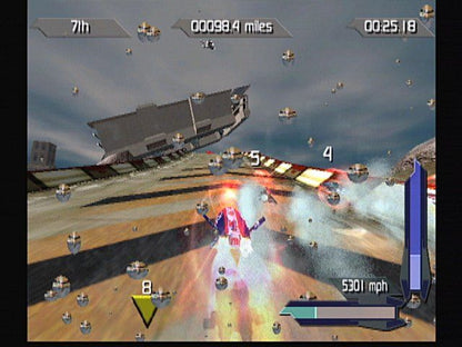 
HSX: HyperSonic.Xtreme | PlayStation 2 | gameplay screenshot | Data by MobyGames.com