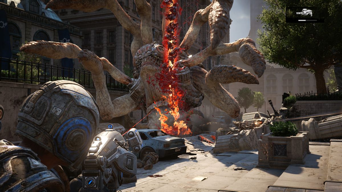 Gears of War 4 | Xbox One | gameplay screenshot | Data by MobyGames.com