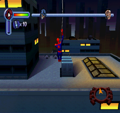 
Spider-Man | PlayStation | gameplay screenshot | Region: North America | source-country= | Data by MobyGames.com