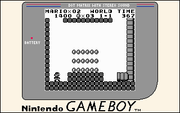 
Super Mario Land | Game Boy | gameplay screenshot | Data by MobyGames.com