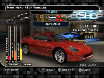 
Midnight Club 3: DUB Edition Remix | PlayStation 2 | gameplay screenshot | Data by MobyGames.com