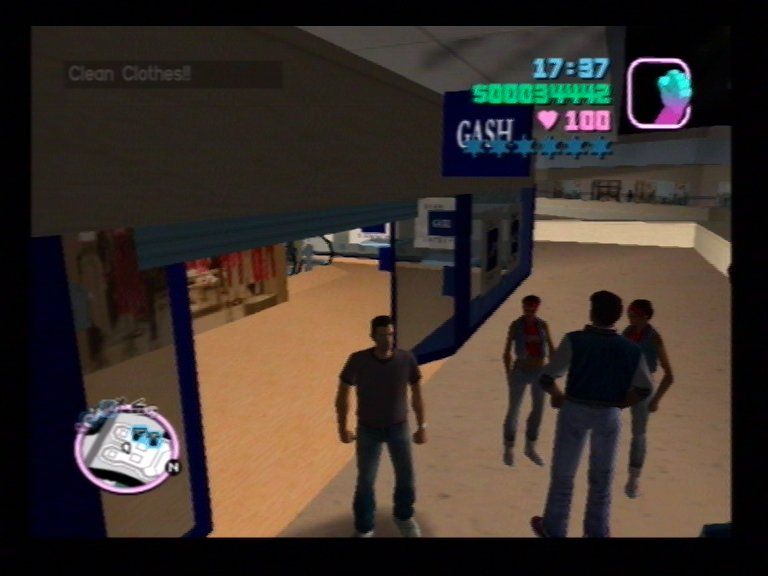 Grand Theft Auto: Vice City | PlayStation 2 | gameplay screenshot | region=North America | source-country= | zypher-v2 | moby-a8b2799a2a6b | Data by MobyGames.com