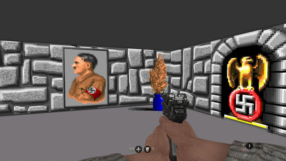 
Wolfenstein: The New Order | Xbox One | gameplay screenshot | Region: North America | source-country= | Data by MobyGames.com
