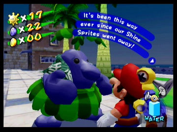 
Super Mario Sunshine | GameCube | gameplay screenshot | Data by MobyGames.com