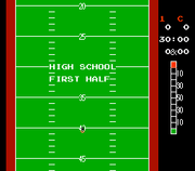 
10-Yard Fight | NES | gameplay screenshot | Data by MobyGames.com