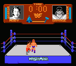 
WWF WrestleMania | NES | gameplay screenshot | Data by MobyGames.com