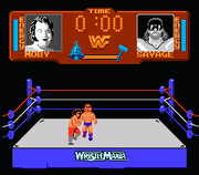 
WWF WrestleMania | NES | gameplay screenshot | Data by MobyGames.com