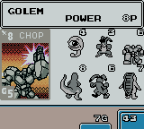 
Monster Rancher Battle Card GB | Game Boy Color | gameplay screenshot | Data by MobyGames.com