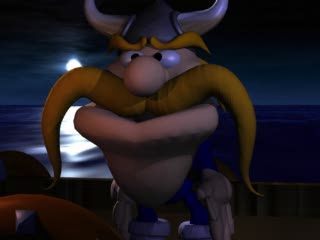 
Norse by Norse West: The Return of the Lost Vikings | PlayStation | gameplay screenshot | Data by MobyGames.com