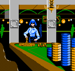 
Vegas Dream | NES | gameplay screenshot | Data by MobyGames.com