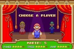 Super Mario Advance | Game Boy Advance | gameplay screenshot | region=North America | source-country= | zypher-v2 | moby-7cc3dbf74df0 | Data by MobyGames.com