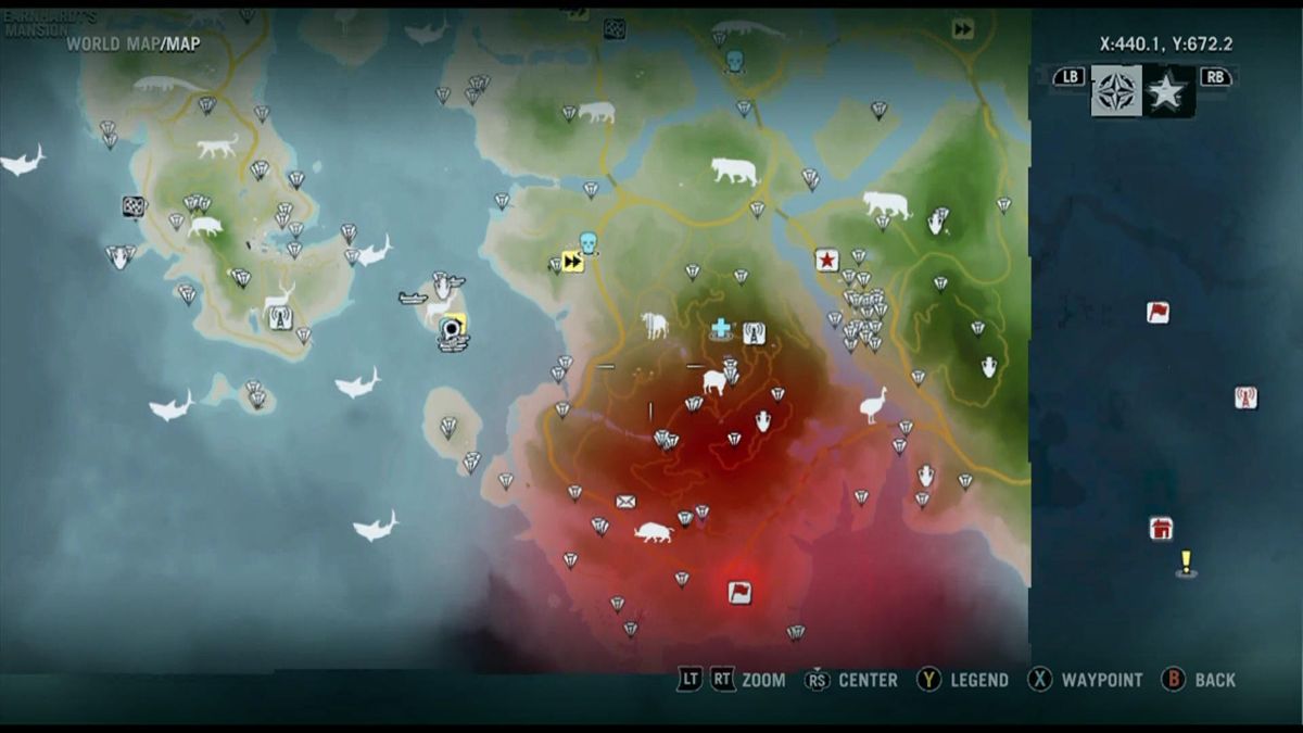 
Far Cry 3 | Xbox 360 | gameplay screenshot | Region: North America | source-country= | Data by MobyGames.com