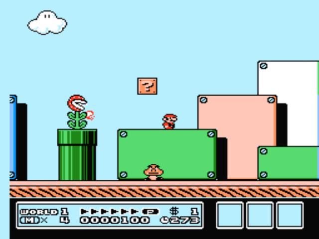 
Super Mario Bros. 3 | NES | gameplay screenshot | Data by MobyGames.com
